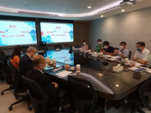 TPMA 理事長李仟萬 先生率學會同仁拜訪崑山科技大學，並與鐘俊顏副校長、陳龍泉副校長、推廣教育組 黃淑卿組長、校友中心 林伶瑾主任、商業管理學院 呂德財院長等洽談合作事宜並合影留念。 2022/08/19