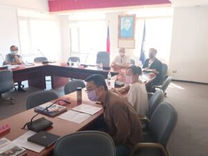 TPMA 理事長李仟萬 先生率學會同仁前往中國國民黨高雄市委員會，並對黨幹部進行專案管理系統教育訓練。 2022/08/11