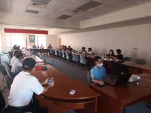 TPMA 理事長李仟萬 先生率學會同仁前往中國國民黨高雄市委員會，並對黨幹部進行專案管理系統教育訓練。 2022/08/11