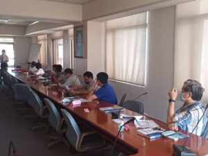 TPMA 理事長李仟萬 先生率學會同仁前往中國國民黨高雄市委員會，並對黨幹部進行專案管理系統教育訓練。 2022/08/11