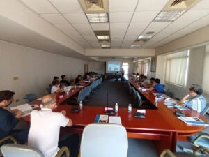 TPMA 理事長李仟萬 先生率學會同仁前往中國國民黨高雄市委員會，並對黨幹部進行專案管理系統教育訓練。 2022/08/11