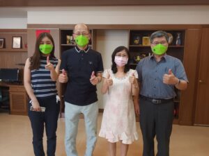 TPMA 理事長李仟萬 先生 率學會同仁參訪輔英科技大學並與校長林惠賢洽談合作事宜。​ 2022/07/14