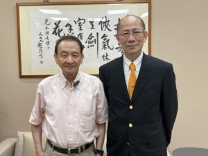TPMA 理事長李仟萬 先生與中原大學 張光正董事長 共同完成第 17 個國際認證暨青年團營運中心 2022/09/06