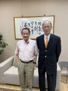 TPMA 理事長李仟萬 先生與中原大學 張光正董事長 共同完成第 17 個國際認證暨青年團營運中心 2022/09/06