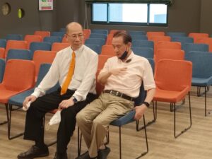 TPMA 理事長李仟萬 先生與中原大學 張光正董事長 共同完成第 17 個國際認證暨青年團營運中心 2022/09/06