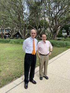 TPMA 理事長李仟萬 先生與中原大學 張光正董事長 共同完成第 17 個國際認證暨青年團營運中心 2022/09/06