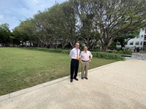TPMA 理事長李仟萬 先生與中原大學 張光正董事長 共同完成第 17 個國際認證暨青年團營運中心 2022/09/06